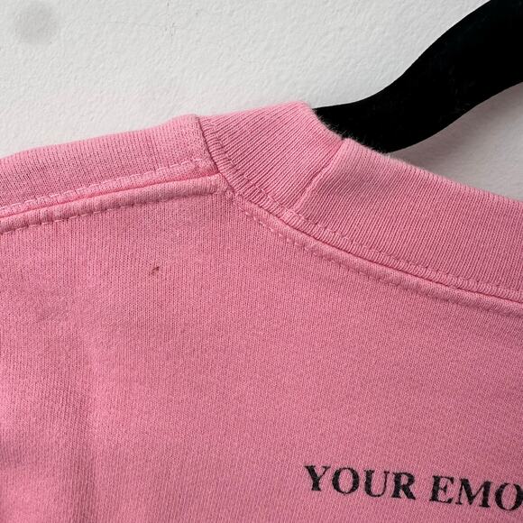 The Mayfair Group “Choose Your Own Emotional Adventure” Pink Sweatshirt One Size - Picture 6 of 7